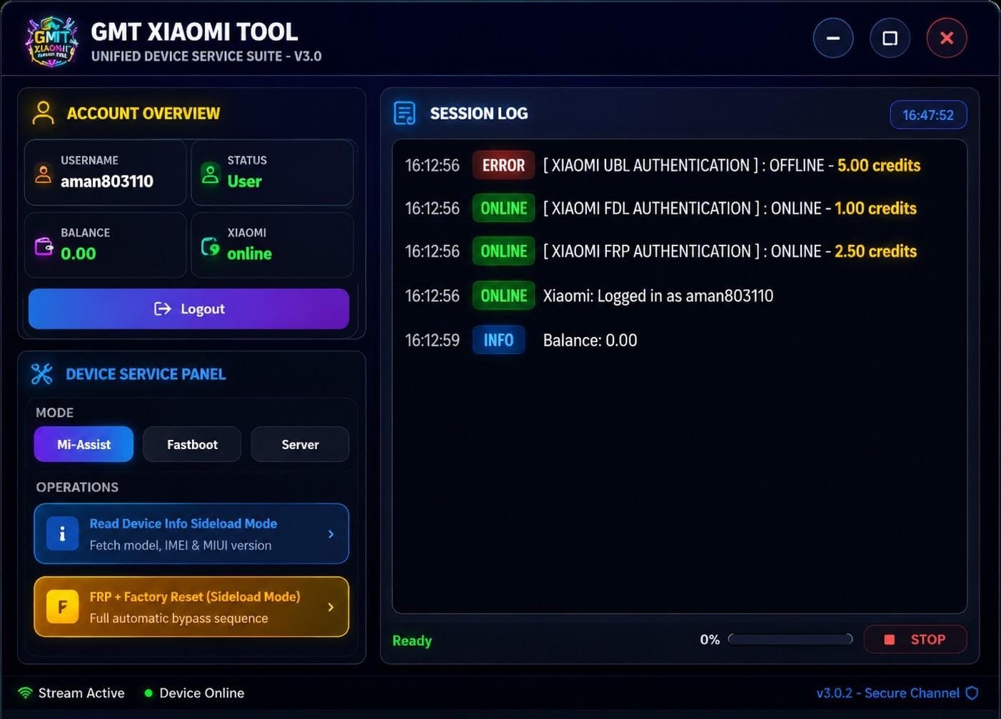 GMT XIAOMI MULTI TOOL Logo